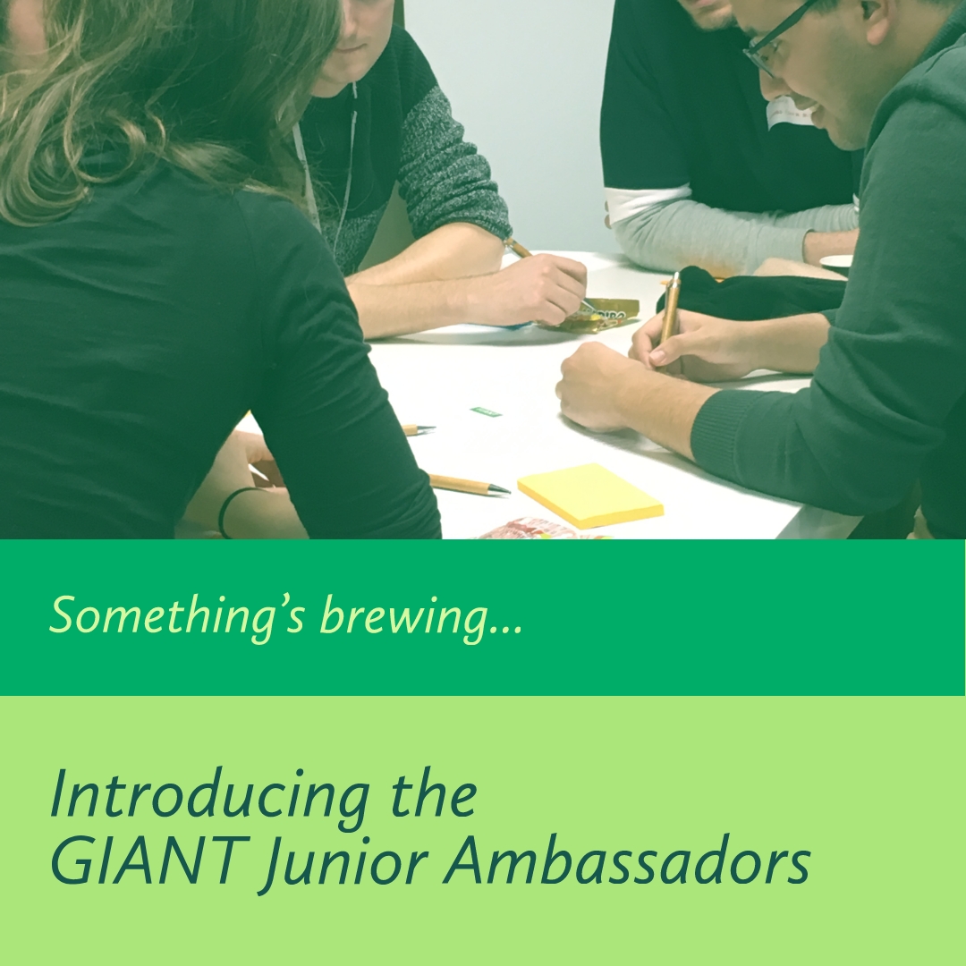 Instagram post of ambassadors at work