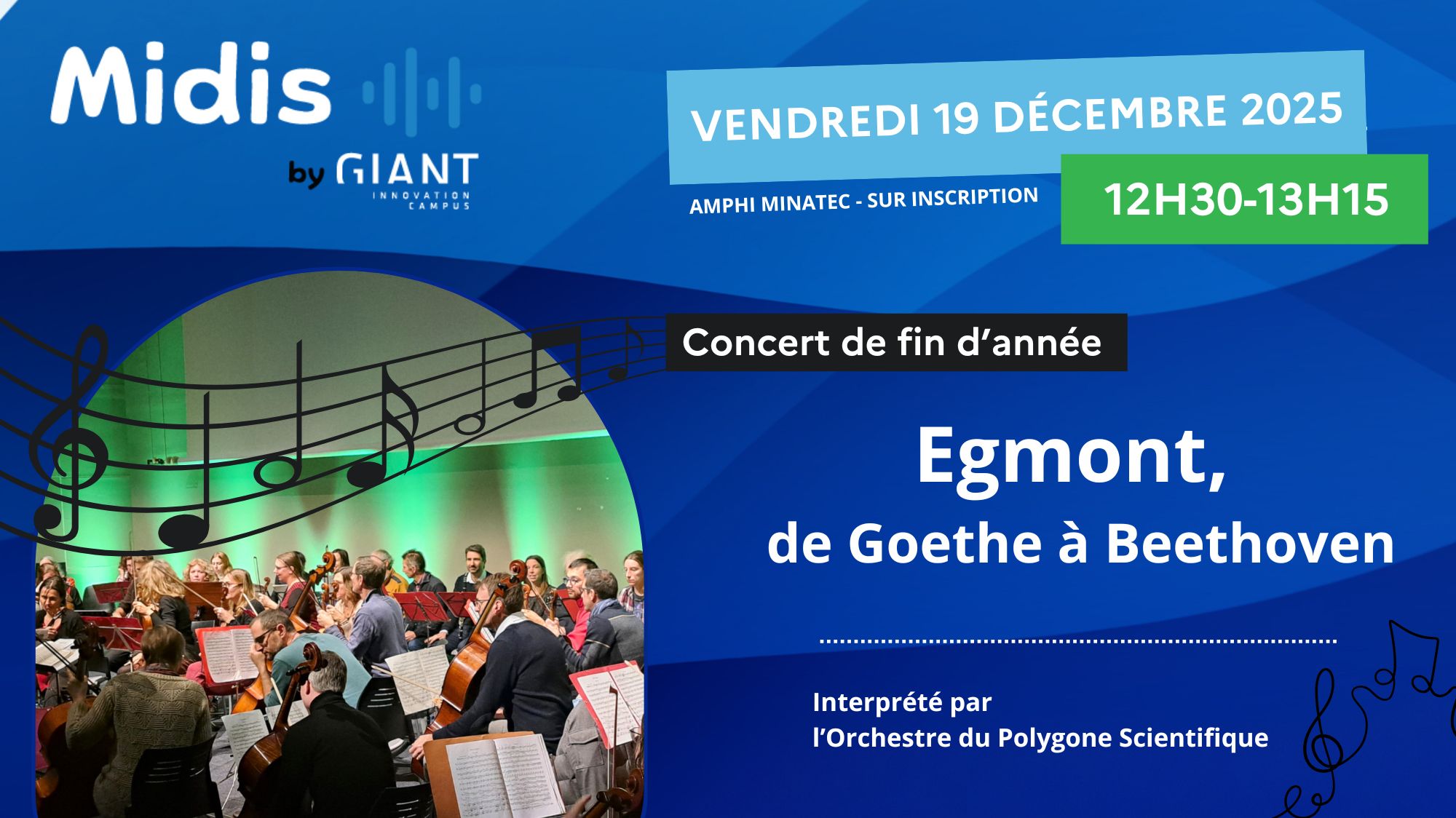 affiche concert midis by giant