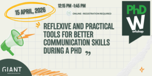 Workshop – Communication during PhD