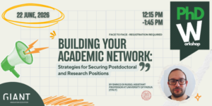Workshop – Building Your Academic Network